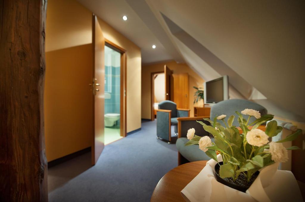 Fara Rancirov Hotel Jihlava Værelse billede